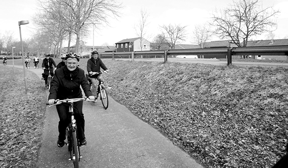 På Fri hjul i Grib Skov 053BW1