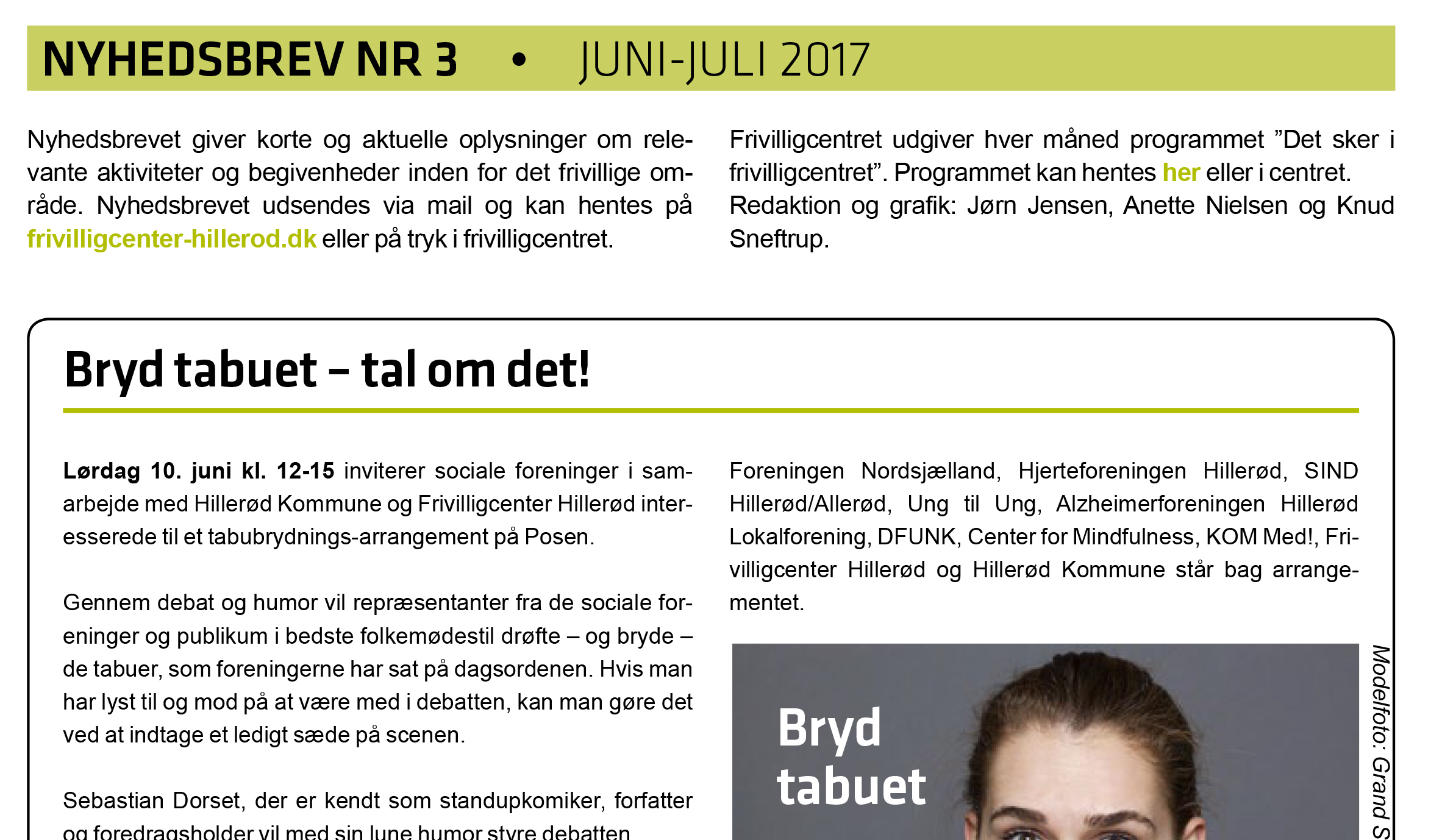 Nyhedsbrev 3 juni juli 2017 1