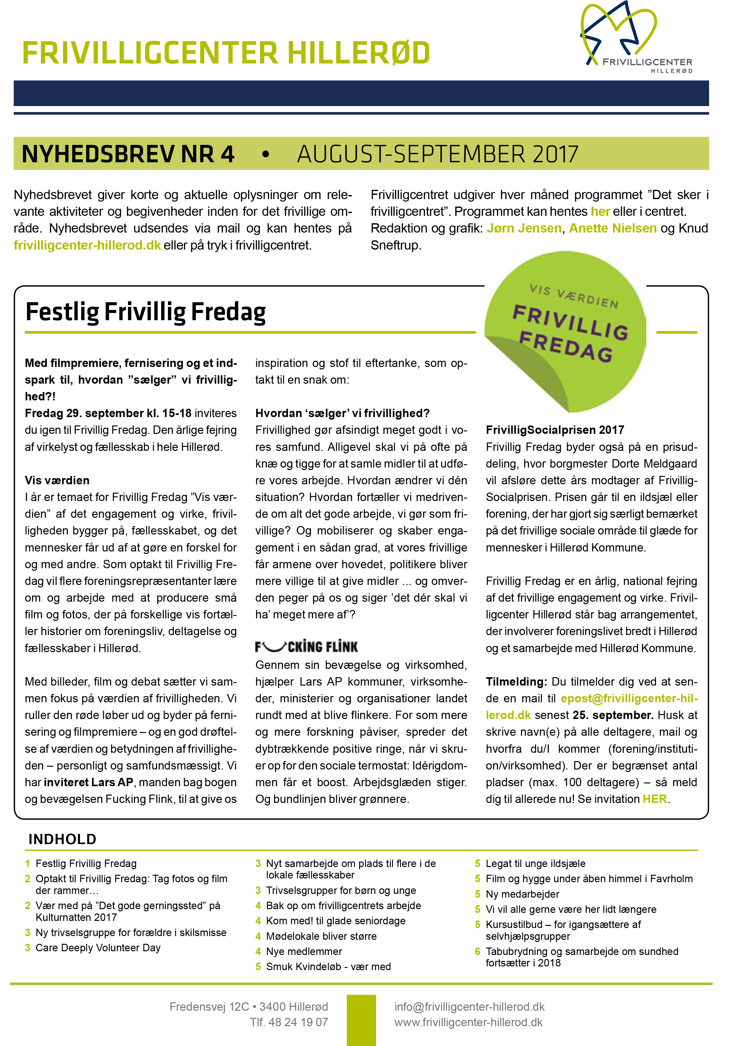 Nyhedsbrev nr 4 aug sep 2017